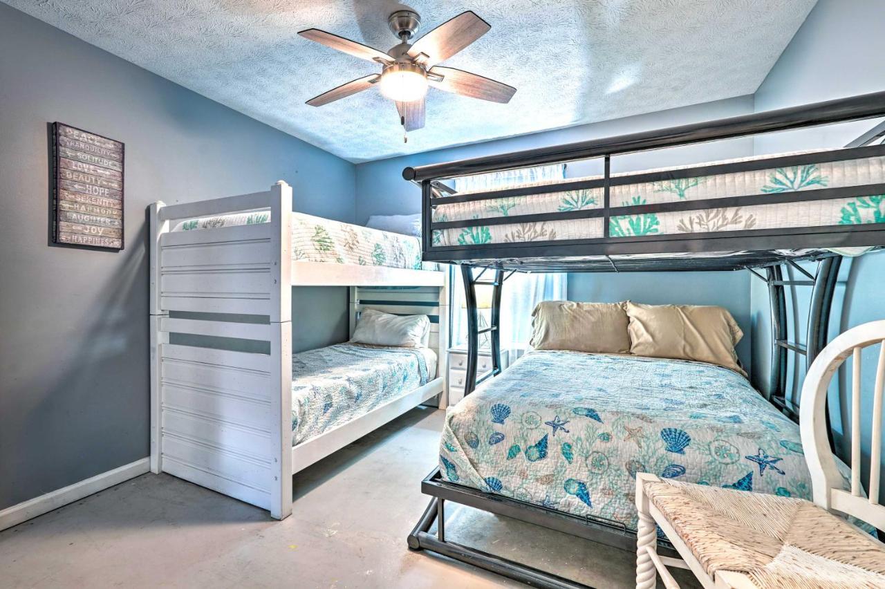 Pcb Duplex With Patio - Steps To Beach! Panama City Beach Dış mekan fotoğraf